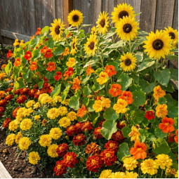 Комплект насіння квітів Клумба без клопотів