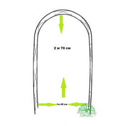 Арка для троянд та витких рослин 72F