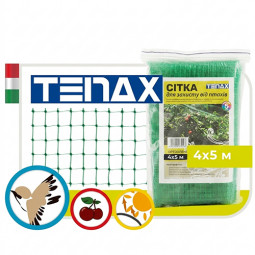 Сетка полимерная для защиты от птиц зеленая 4*5 м